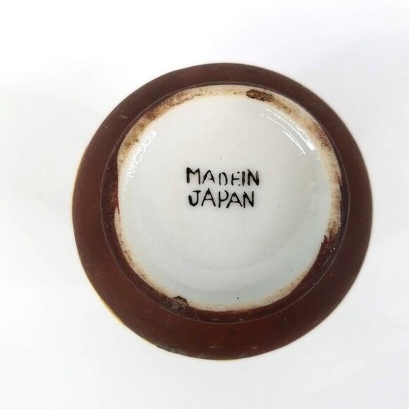 Satsuma Moriage Vase Porcelain 3" Miniature Hand Painted Made in Japan Vintage - Picture 4 of 5